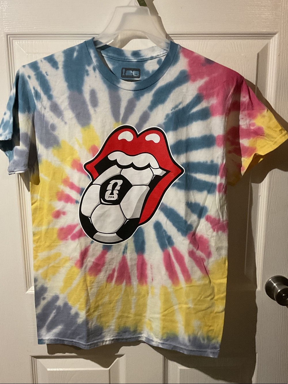 Rolling Stones x FIFA World Cup 2026 Headliner Lick Tie-Dye Tee